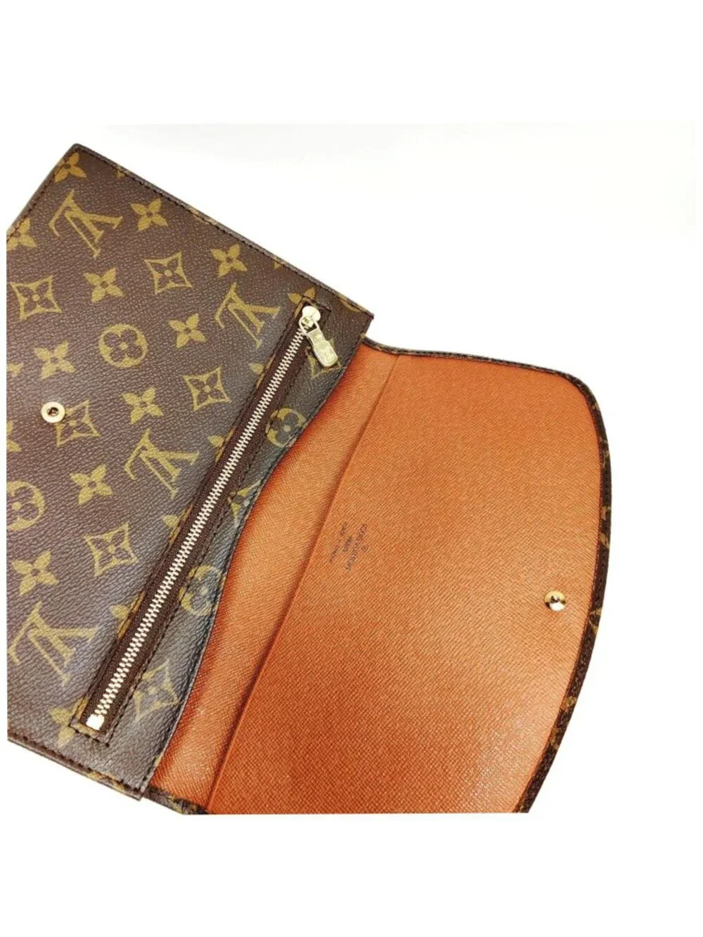 Authentic Louis Vuitton Pochette Rabat Monogram Clutch Wallet